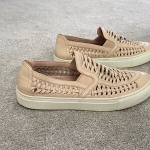 Tory Burch Slip-On Woven Sneakers Size 8